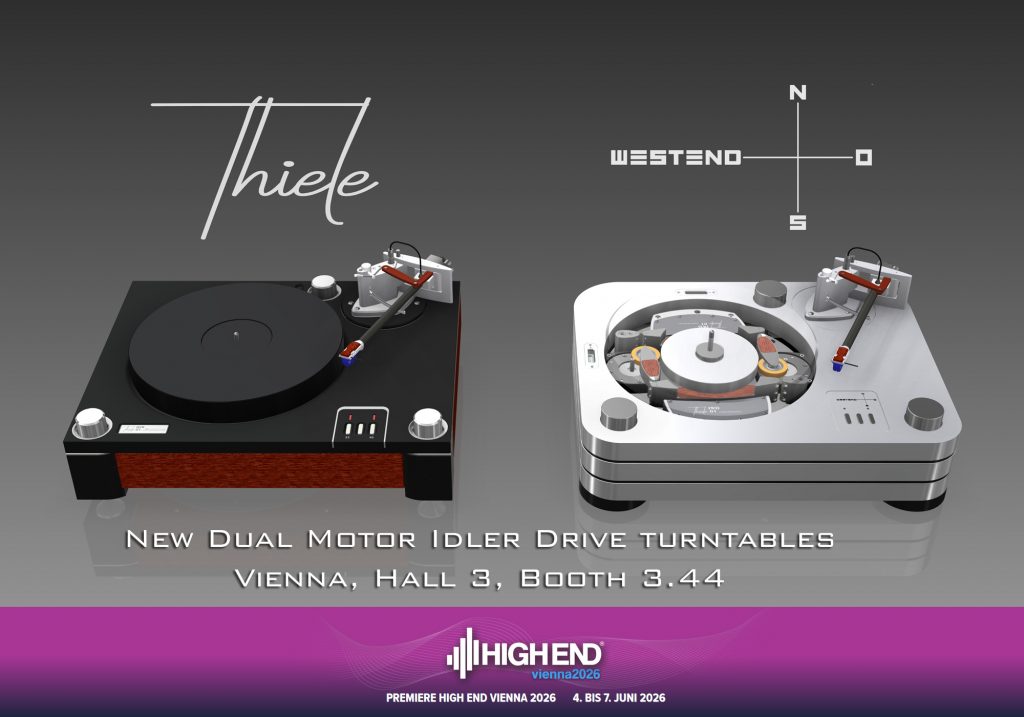 HIGHEND 2026 Thiele Westend Audio Systems Vinyl Plattenspieler